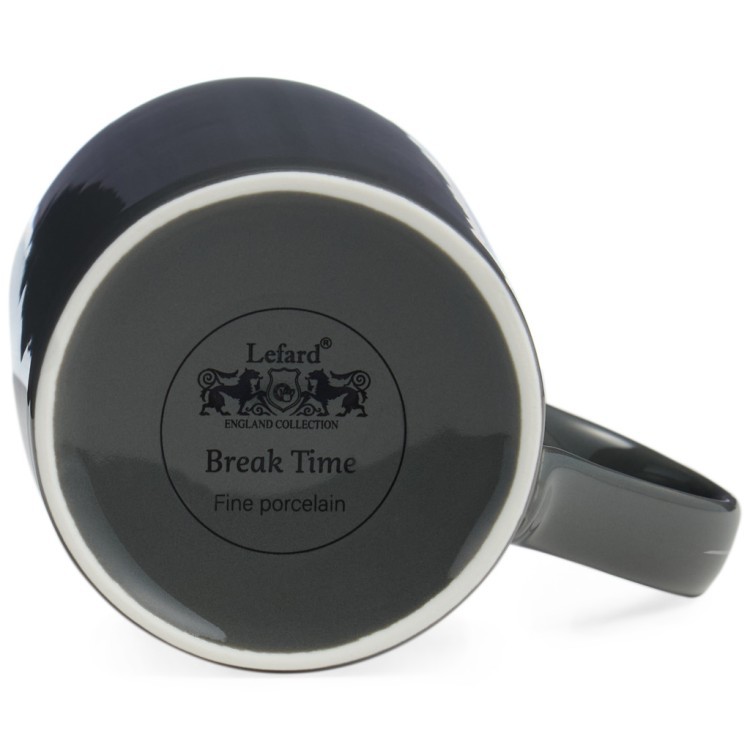 Кружка lefard "break time" 300 мл темно-серая Lefard (86-2509)