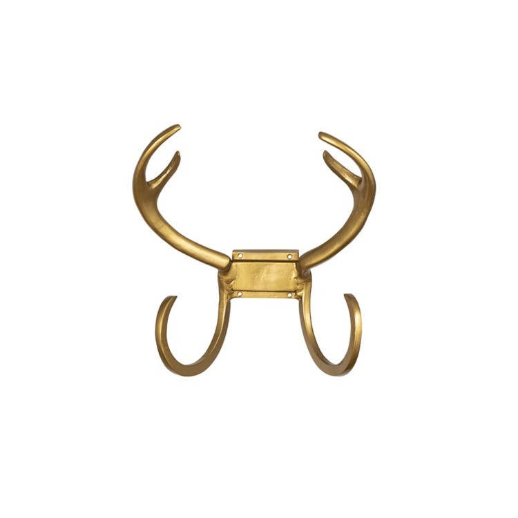 Вешалка 27421-37, металл, Antique gold, ROOMERS FURNITURE