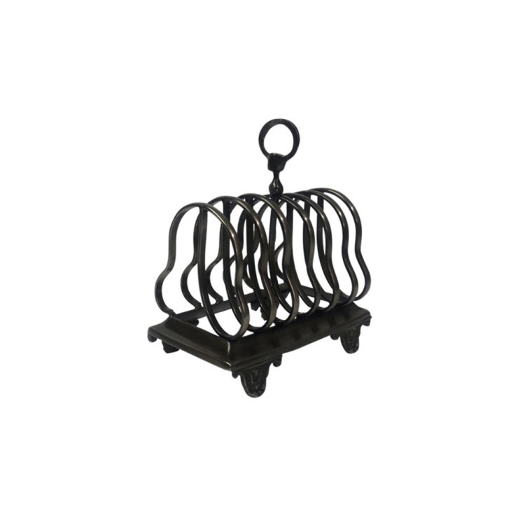 Подставка для тостов PI120/AN (PI129), никель, Antique nickel, ROOMERS TABLEWARE