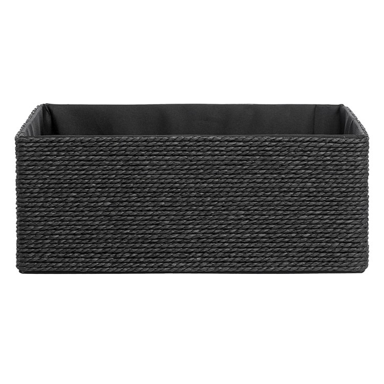 Корзина для хранения lian, 30х20х12 см, черная (77028)