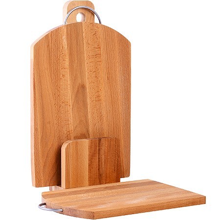 Комлект из 2-х досок полубочка бук с мет/руч(5) (30-21)