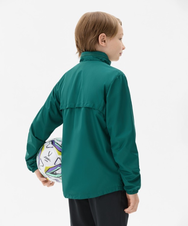 Куртка ветрозащитная JOGEL DIVISION PerFormPROOF Shower Jacket, темно-зеленый, детский (2120949)