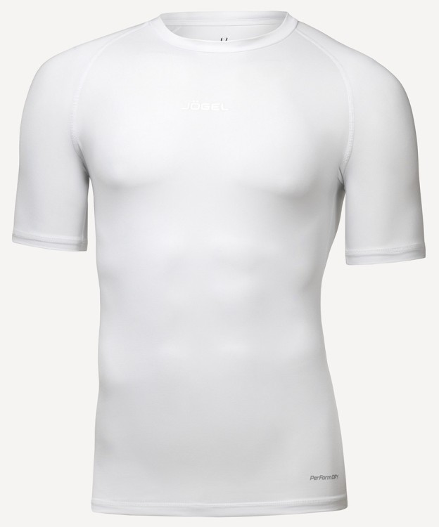 Футболка компрессионная с коротким рукавом JÖGEL CAMP PerFormDRY Baselayer SS Tee, белый (2125151) Футболка компрессионная с коротким рукавом JÖGEL CAMP PerFormDRY Baselayer SS Tee, белый (2125151)