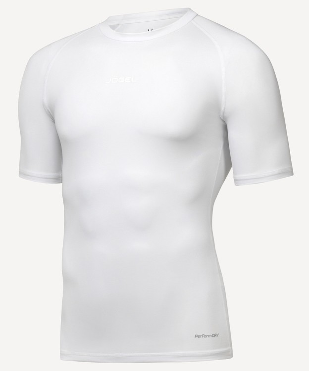 Футболка компрессионная с коротким рукавом JÖGEL CAMP PerFormDRY Baselayer SS Tee, белый (2125151) Футболка компрессионная с коротким рукавом JÖGEL CAMP PerFormDRY Baselayer SS Tee, белый (2125151)