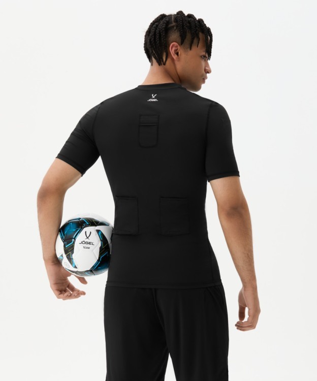 Футболка компрессионная судейская JÖGEL PerFormDRY Referee Baselayer Tee SS, черный (2113859) Футболка компрессионная судейская JÖGEL PerFormDRY Referee Baselayer Tee SS, черный (2113859)