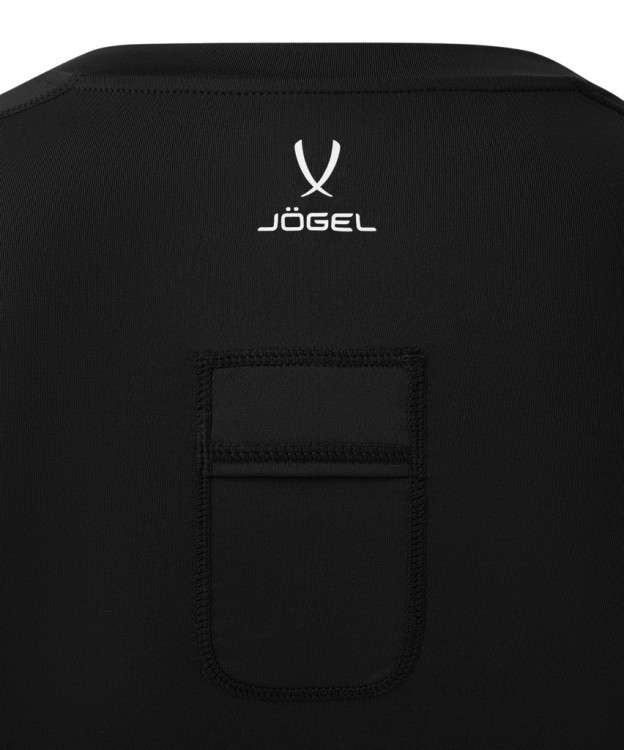 Футболка компрессионная судейская JOGEL PerFormDRY Referee Baselayer Tee SS, черный (2113859)