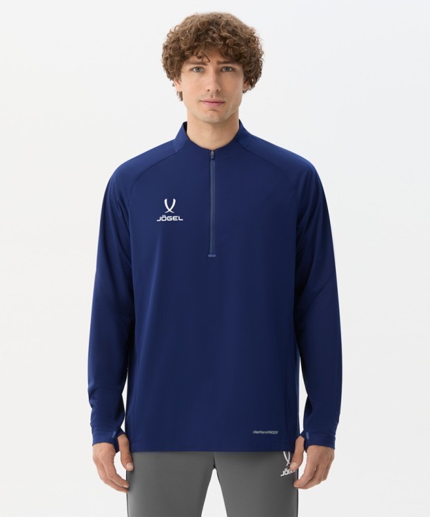 Джемпер ветрозащитный JOGEL PREMIER PerFormPROOF 1/4 Zip Wind Top, темно-синий (2122999)