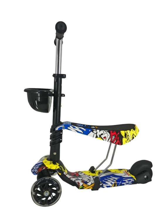 Самокат детский трёхколёсный SportElite SE120 (3 в 1) (55939)
