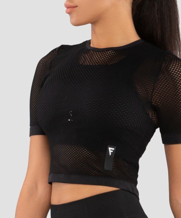 Женская футболка Essential Knit black FA-WT-0201-BLK, черный (757997) Женская футболка Essential Knit black FA-WT-0201-BLK, черный (757997)