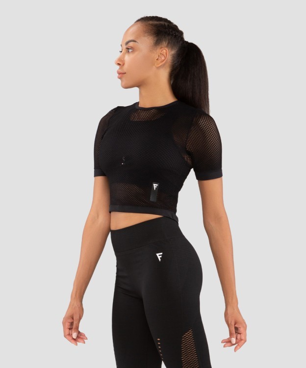 Женская футболка Essential Knit black FA-WT-0201-BLK, черный (757997) Женская футболка Essential Knit black FA-WT-0201-BLK, черный (757997)