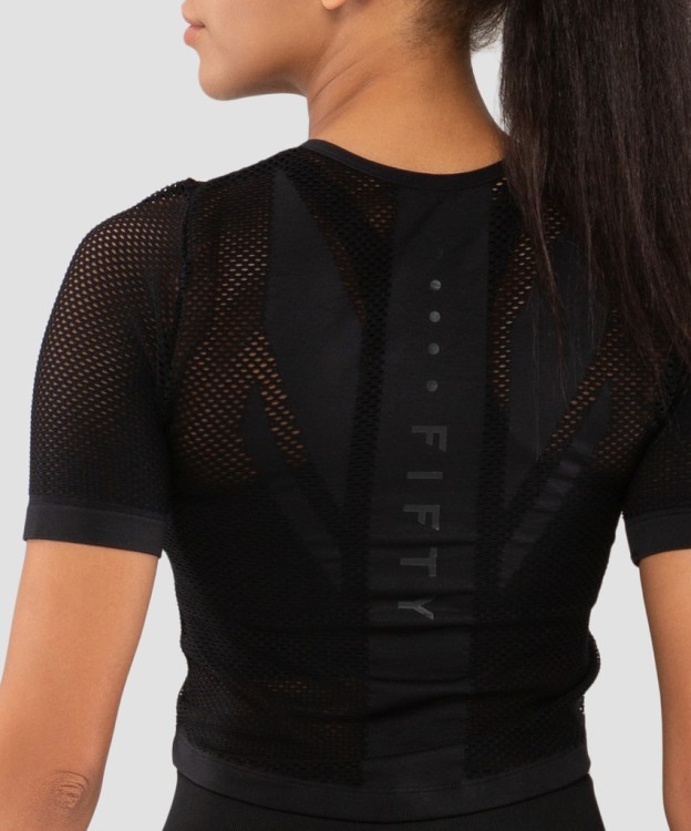 Женская футболка Essential Knit black FA-WT-0201-BLK, черный (757997) Женская футболка Essential Knit black FA-WT-0201-BLK, черный (757997)