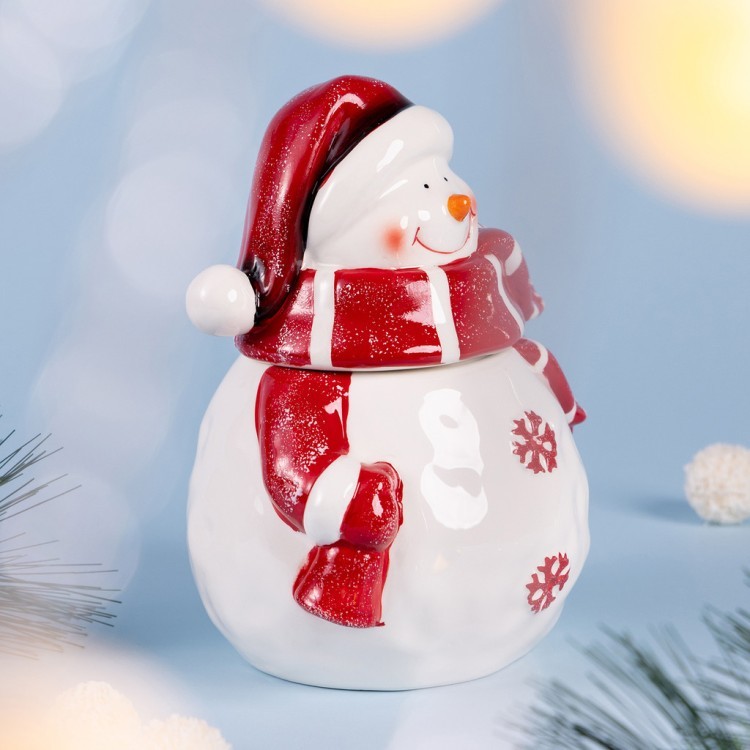 Банка для сыпучих продуктов коллекция "christmas holidays" 16,5*13,5*20 см Lefard (230-502) Банка для сыпучих продуктов коллекция "christmas holidays" 16,5*13,5*20 см Lefard (230-502)