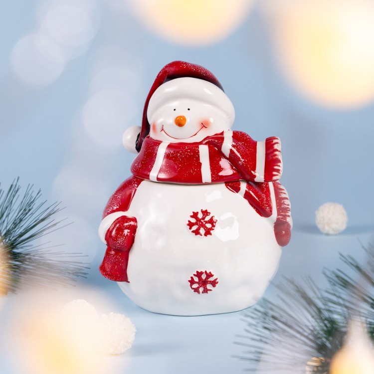 Банка для сыпучих продуктов коллекция "christmas holidays" 16,5*13,5*20 см Lefard (230-502) Банка для сыпучих продуктов коллекция "christmas holidays" 16,5*13,5*20 см Lefard (230-502)