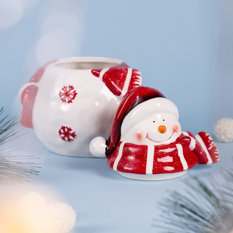 Банка для сыпучих продуктов коллекция "christmas holidays" 16,5*13,5*20 см Lefard (230-502) Банка для сыпучих продуктов коллекция "christmas holidays" 16,5*13,5*20 см Lefard (230-502)