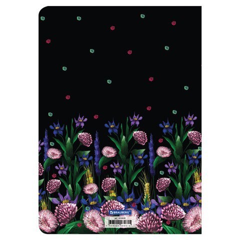 Тетрадь В5 Brauberg SoftTouch Floret 60 листов в точку 403828 (4) (86263) Тетрадь В5 Brauberg SoftTouch Floret 60 листов в точку 403828 (4) (86263)