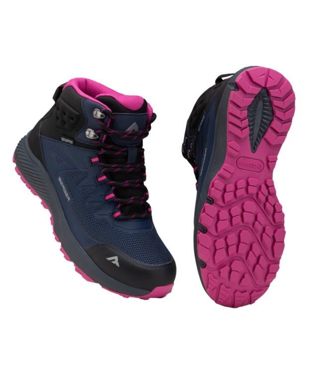 БЕЗ УПАКОВКИ Ботинки Berger Fiord Waterproof, фиолетовый/черный, женский, р. 38 (2118386)