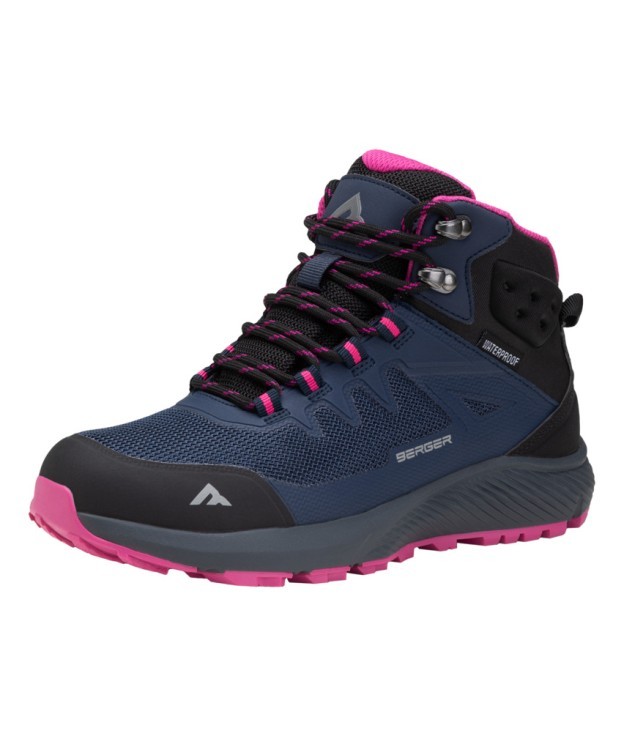 БЕЗ УПАКОВКИ Ботинки Berger Fiord Waterproof, фиолетовый/черный, женский, р. 38 (2118386)