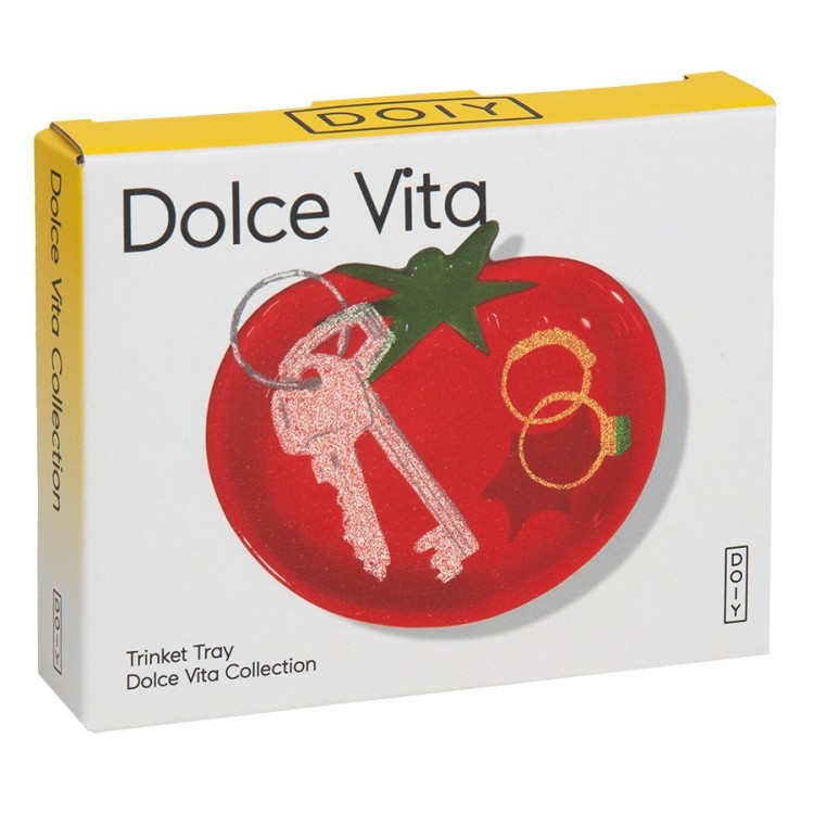 Поднос декоративный для украшений dolce vita,tomat, 9х11х1,5 см (79937)