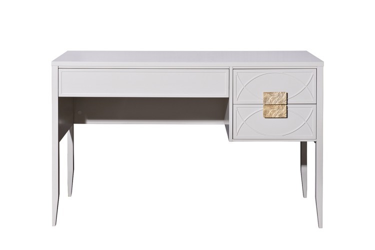 Стол письменный(правый) бежевый 130*80*60см (TT-00015929)