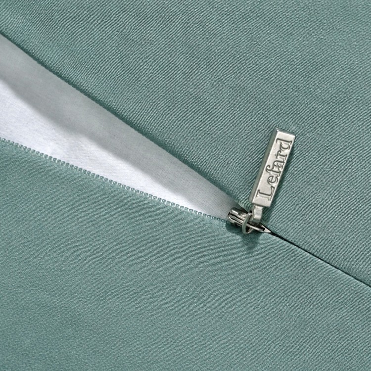 Кпб,king size,"solid" зеленый,сатин, хлопок 100%,п.240х260-1шт,пр.260х260-1шт,н.50х70-2шт/70х70-2шт Lefard (989-004-16)