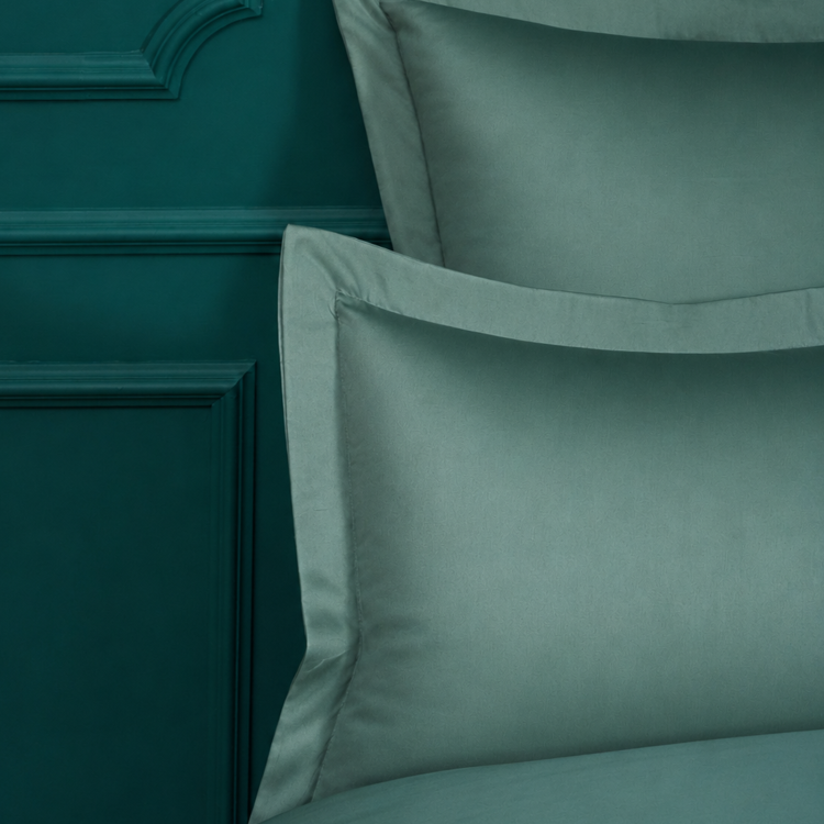 Кпб,king size,"solid" зеленый,сатин, хлопок 100%,п.240х260-1шт,пр.260х260-1шт,н.50х70-2шт/70х70-2шт Lefard (989-004-16)
