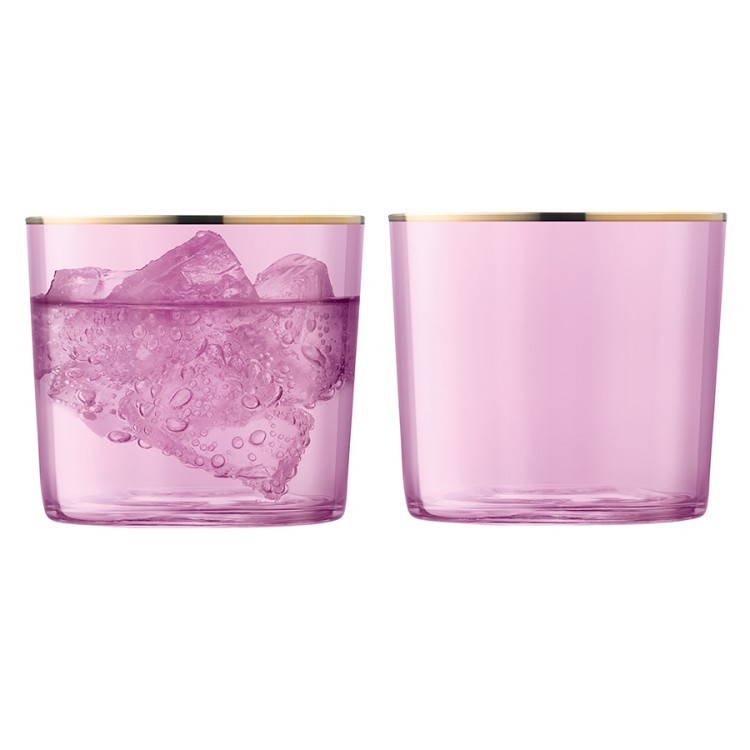 Набор из 2 стаканов sorbet 310 мл розовый (61346)