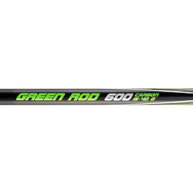 Удилище маховое Nisus Green Rod carbon 6м (15-40г) без колец N-GR-600 (72711)