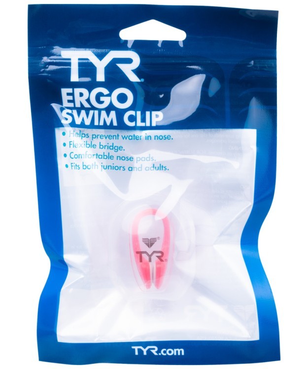Зажим для носа Ergo Swim Clip LERGO/689, красный (748561)
