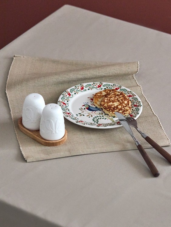 Набор для соли и перца birds of paradise на деревянной подставке (77705)