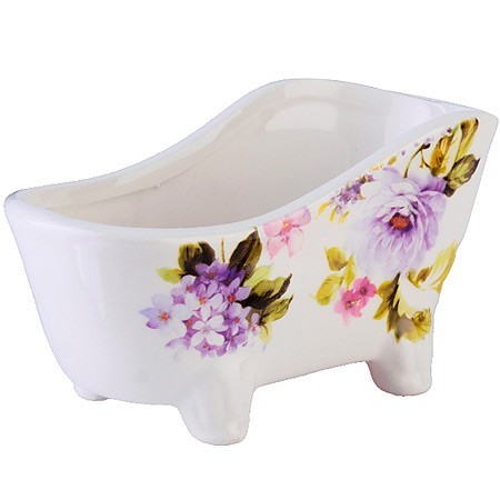 Подставка для губки 170мл 12х6х6,2см Очарование доломит LR (60232)