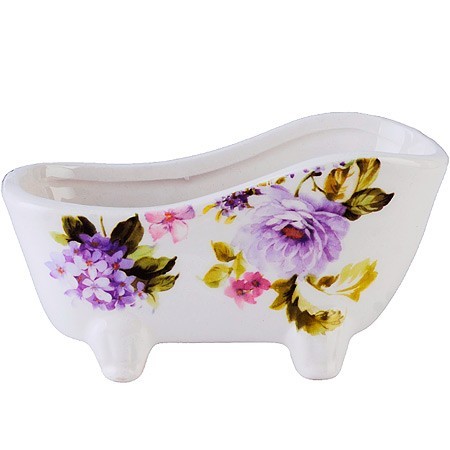 Подставка для губки 170мл 12х6х6,2см Очарование доломит LR (60232)