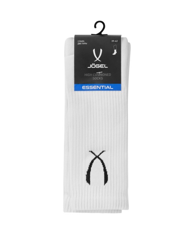 Носки высокие JOGEL ESSENTIAL High Cushioned Socks 2, белый, 2 пары (2118837)