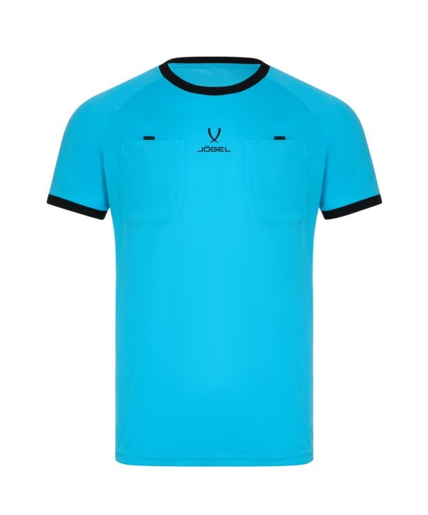 Футболка судейская JOGEL Referee tee, голубой (2123254)