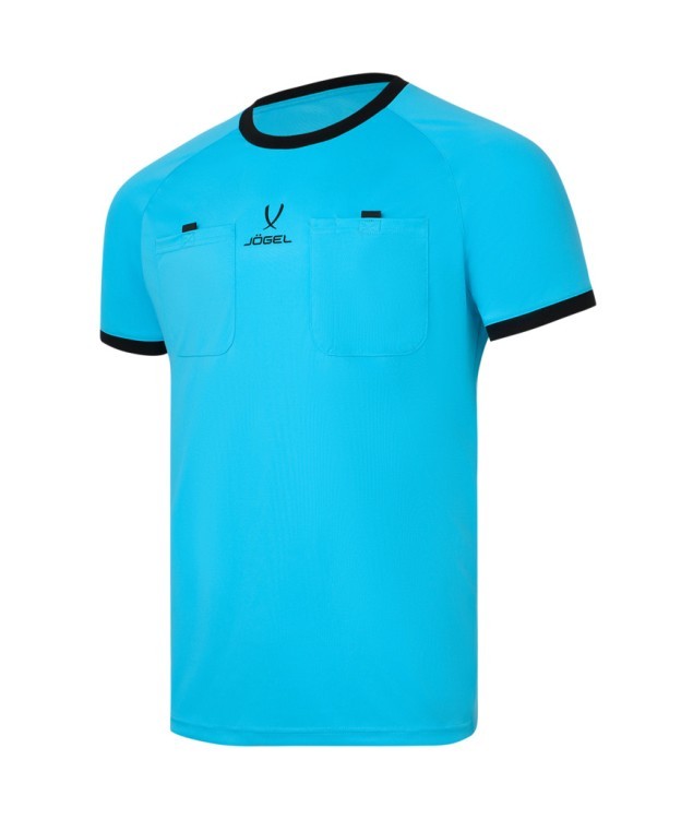 Футболка судейская JOGEL Referee tee, голубой (2123254)