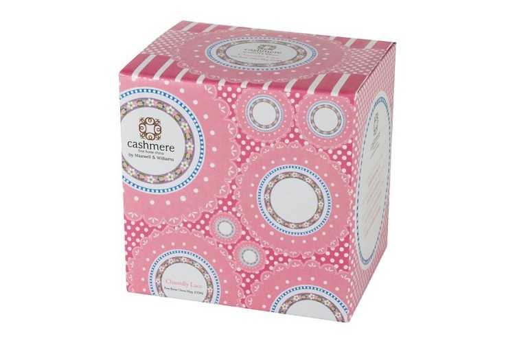 Кружка (розовая) Шантильи в подарочной упаковке - MW637-PB0100 Maxwell & Williams