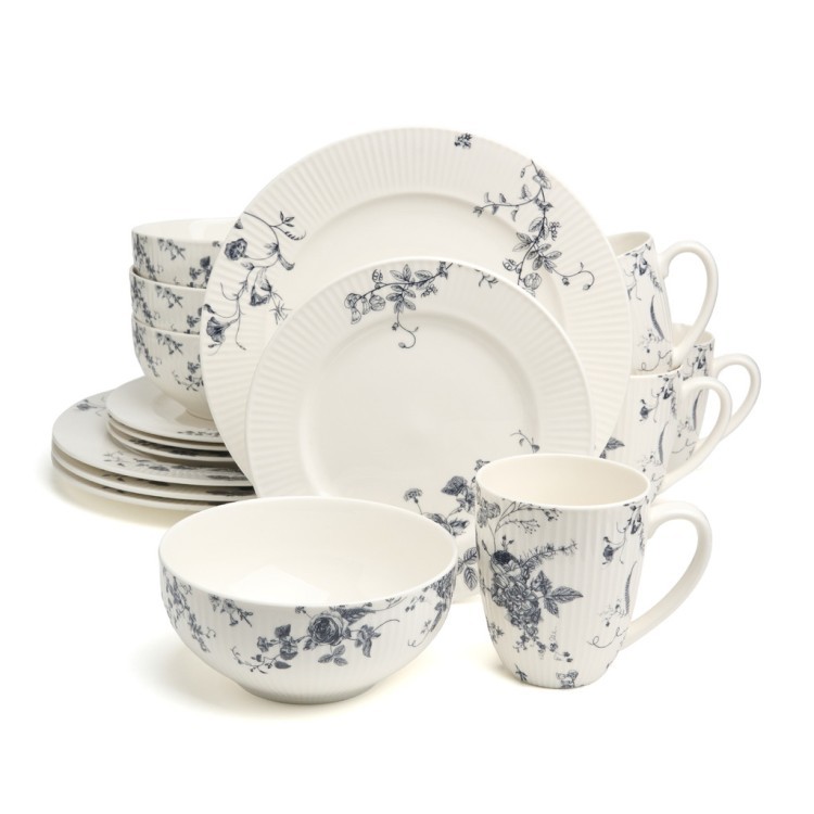 Столовый набор lefard "blue garden" на 4 пер. 16 пр Lefard (191-354)