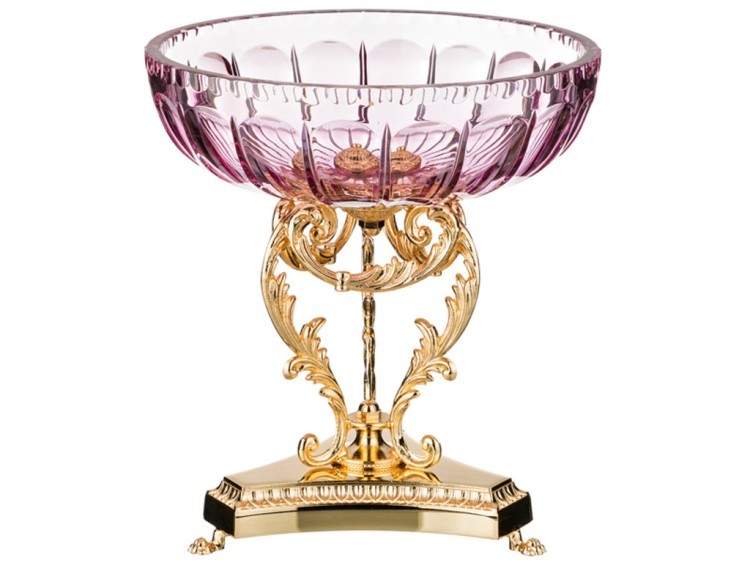 Декоративная чаша высота=28 см.диаметр=25 см. ROSAPERLA (284-559)