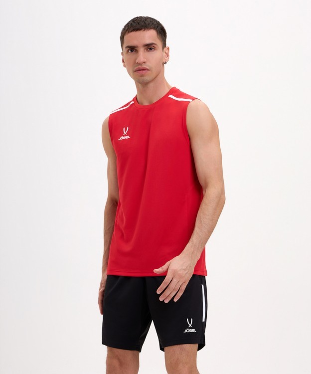 Майка тренировочная JÖGEL DIVISION PerFormDRY Training Sleeveless, красный (2117509)