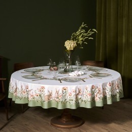 Скатерть круглая "sense" 220см, 100%хлопок, твил, пропитка Lefard (850-753-24)