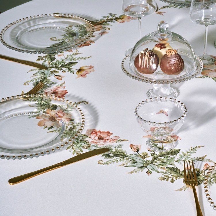 Скатерть круглая "sense" 220см, 100%хлопок, твил, пропитка Lefard (850-753-24)