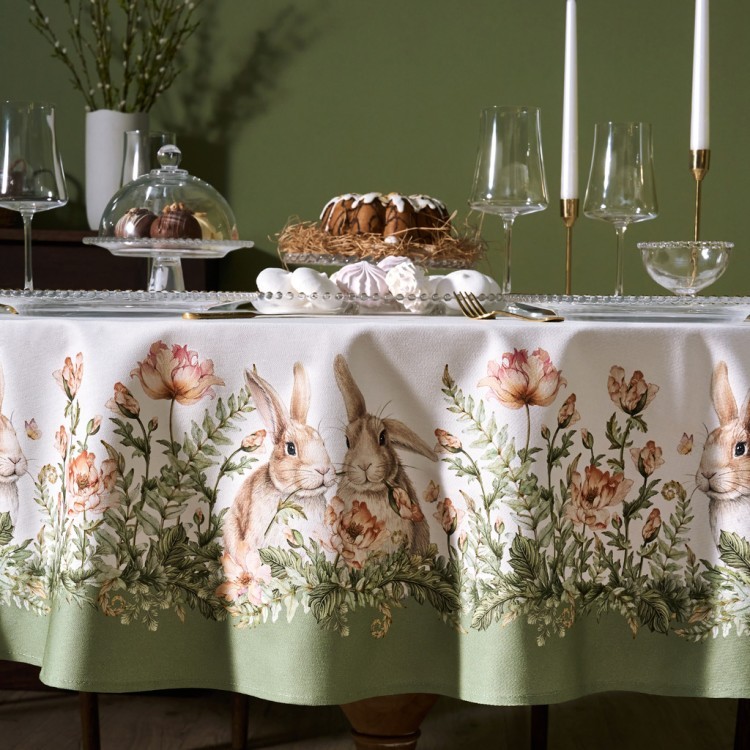 Скатерть круглая "sense" 220см, 100%хлопок, твил, пропитка Lefard (850-753-24)