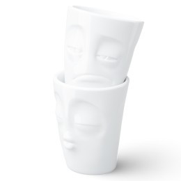 Набор кружек kissing & snooz, 350 мл, белый, 2 шт. (80243)