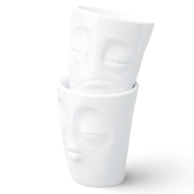 Набор кружек kissing & snooz, 350 мл, белый, 2 шт. (80243)