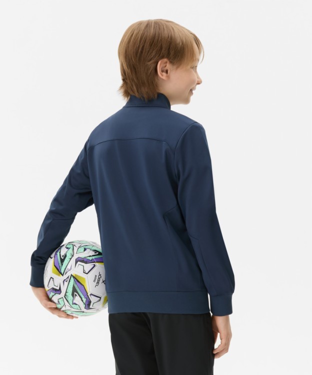 Олимпийка JÖGEL DIVISION PerFormDRY Pre-match Knit Jacket, темно-синий, детский (1950014) Олимпийка JÖGEL DIVISION PerFormDRY Pre-match Knit Jacket, темно-синий, детский (1950014)