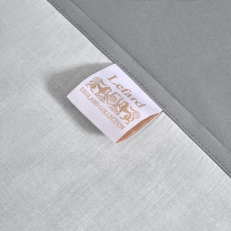 Кпб,king size,"solid" серый, сатин, хлопок 100%,п.240х260-1шт,пр.260х260-1шт,н.50х70-2шт/70х70-2шт Lefard (989-004-17)