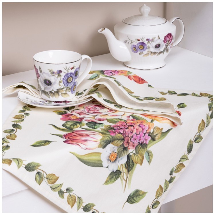 Комплект салфеток из 2-х шт "giardino d oro" 40х40см, кремовый, 100% хлопок ,твил SANTALINO (850-732-8) Комплект салфеток из 2-х шт "giardino d oro" 40х40см, кремовый, 100% хлопок ,твил SANTALINO (850-732-8)