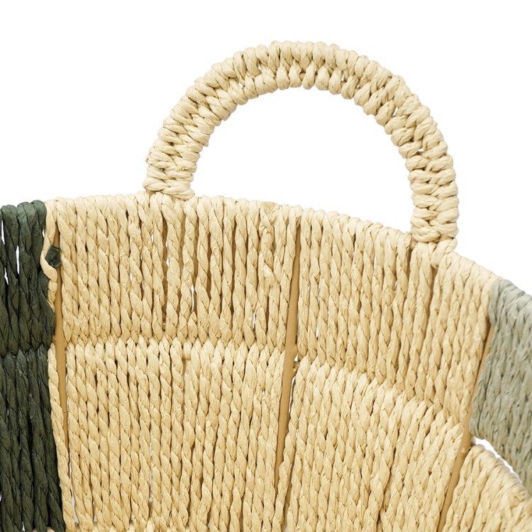 Корзина плетеная овальная bodhran sage из коллекции ethnic, размер l (77234)