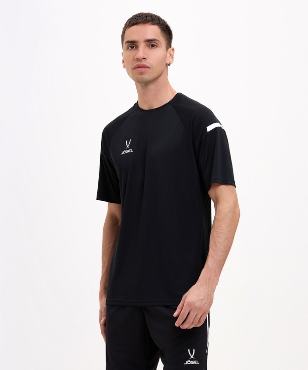 Футболка тренировочная JÖGEL CAMP 2 Training Poly Tee, черный (2112597) Футболка тренировочная JÖGEL CAMP 2 Training Poly Tee, черный (2112597)