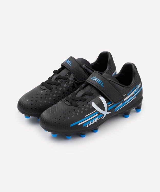 Бутсы футбольные Evofly FG Talant Black/blue, детский (2118108) Бутсы футбольные Evofly FG Talant Black/blue, детский (2118108)