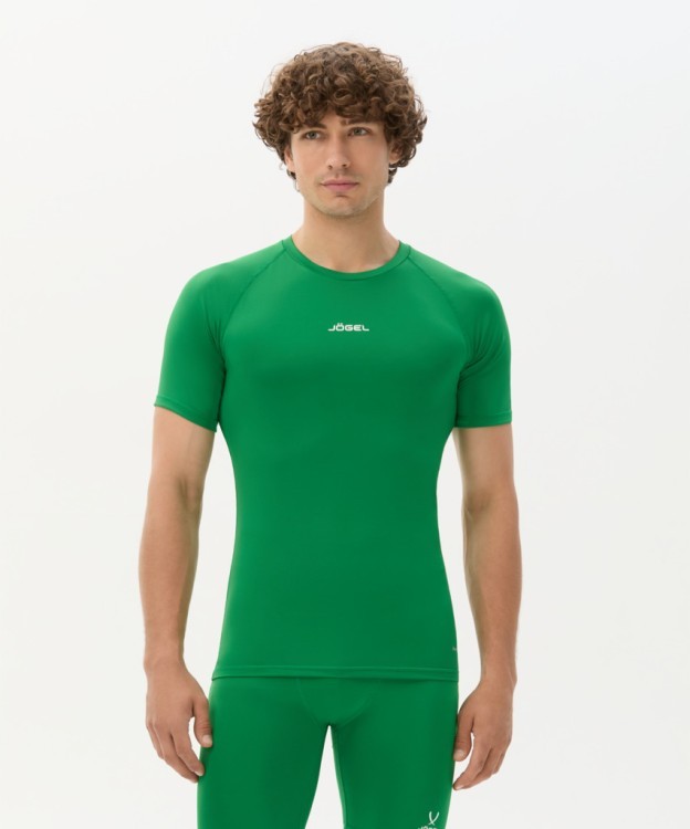Футболка компрессионная с коротким рукавом JOGEL CAMP PerFormDRY Baselayer SS Tee, зеленый (2125156)